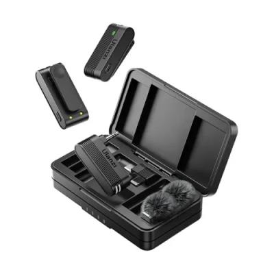 Ulanzi A100 Wireless Lavalier Microphone – Noise Reduction, 20m Range, Bluetooth 5.3 | Best Mic for Vlog & Live Streaming