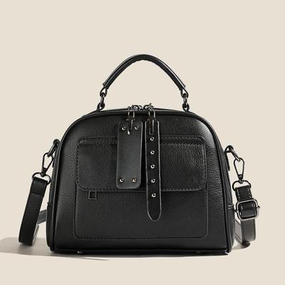 High end ladies' handbag multi-layer large capacity commuting bag